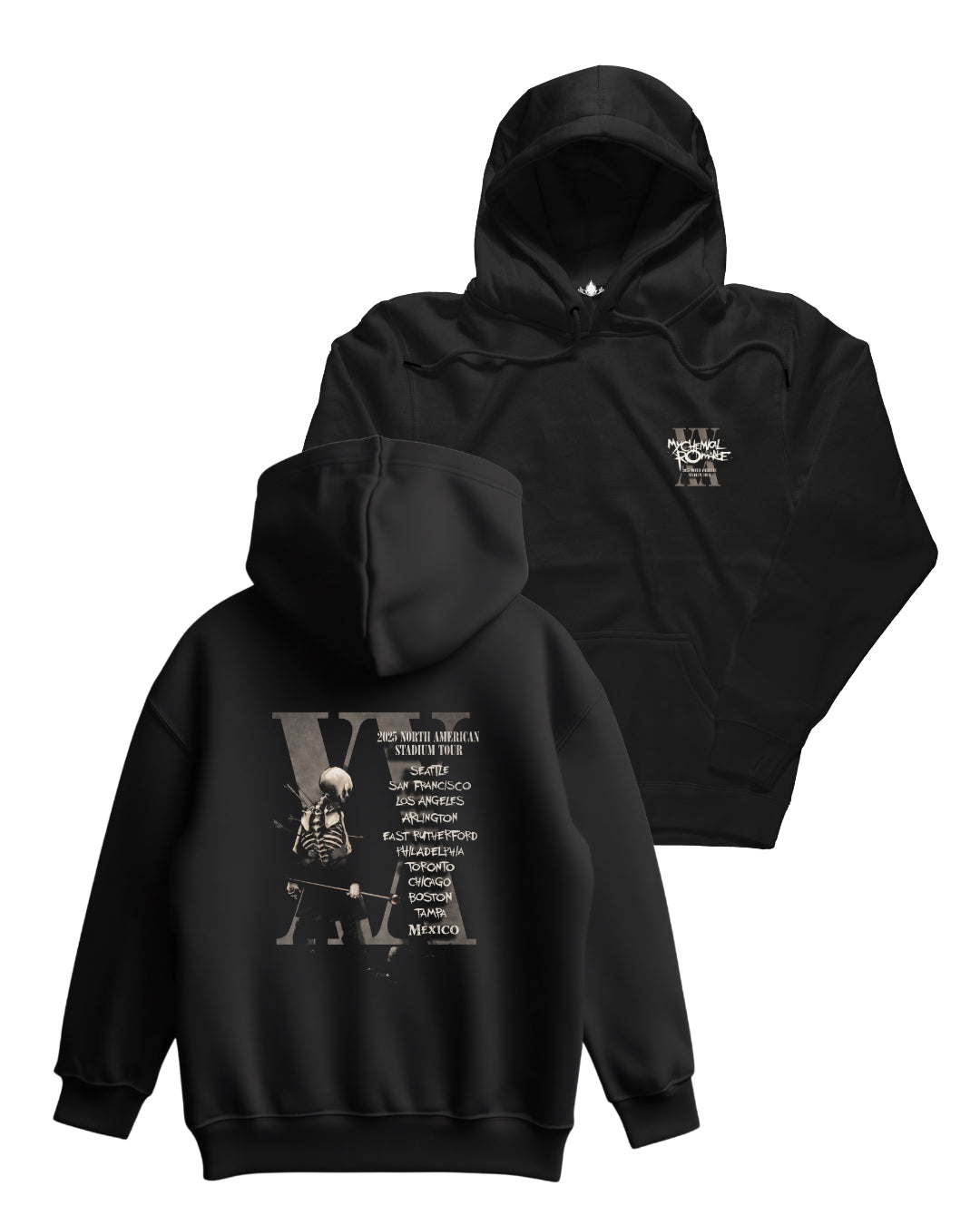 Hoodie My chemical Romance Fechas Tour